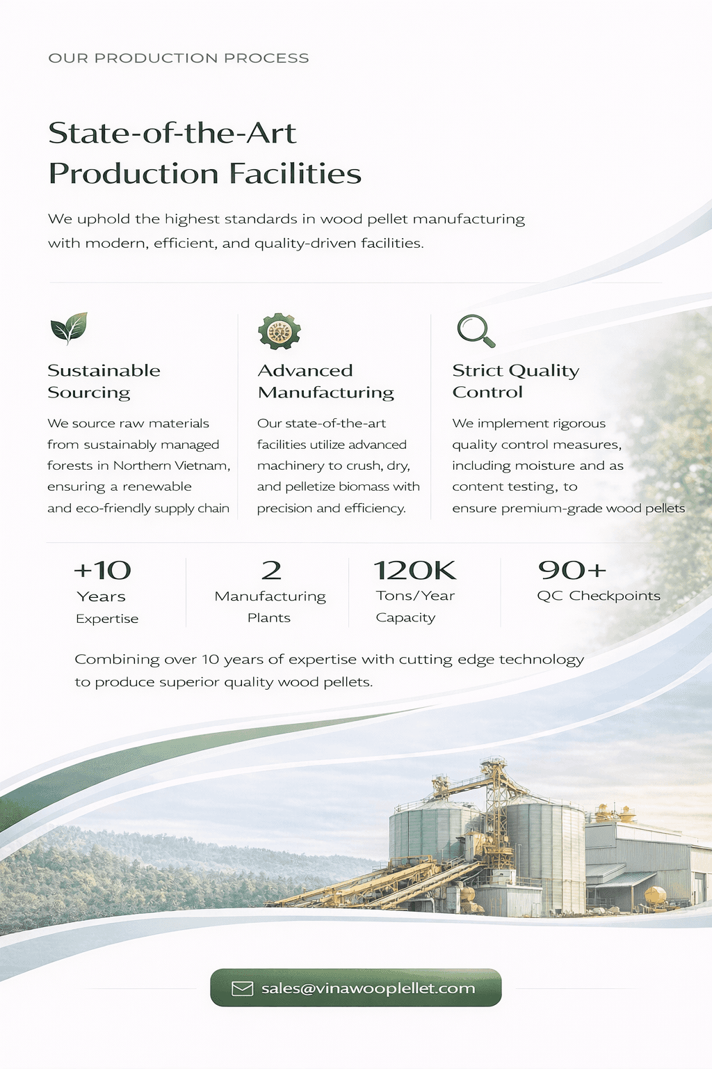 VINA WoodPellet order processing workflow
